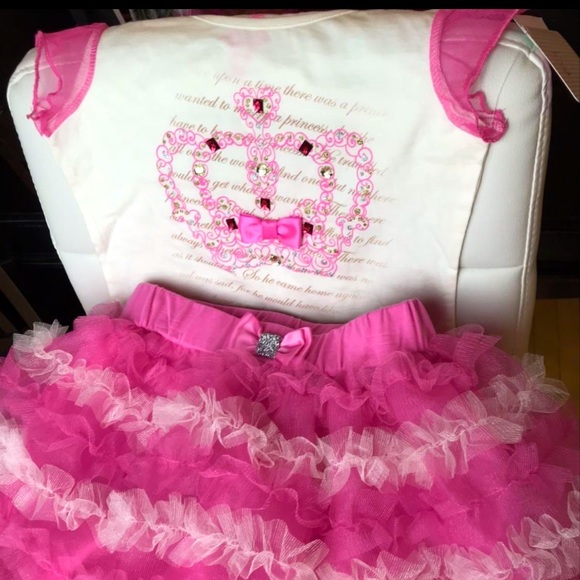 🎀 💖 🎀 GORGEOUS SKIRT & TOP SET - Picture 1 of 4